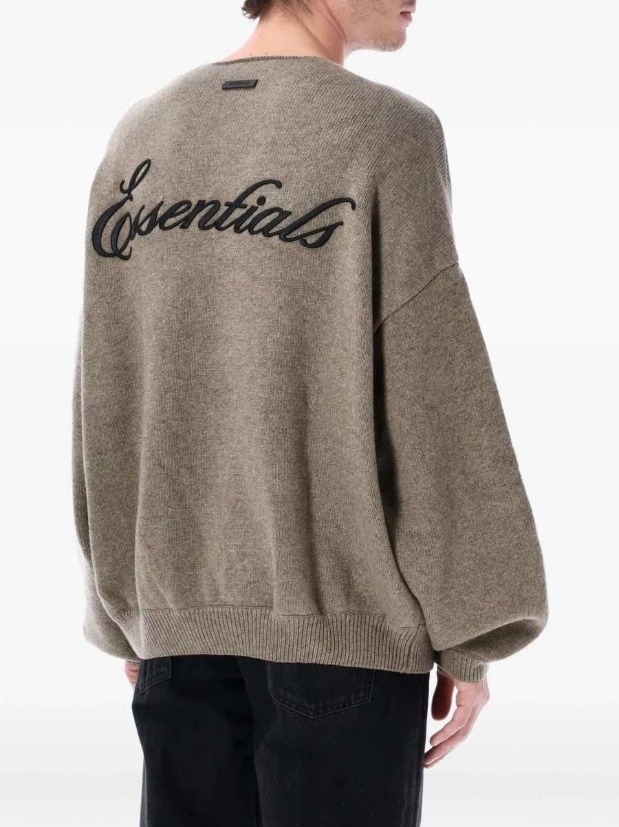 Essentials T-shirt con logo ricamato