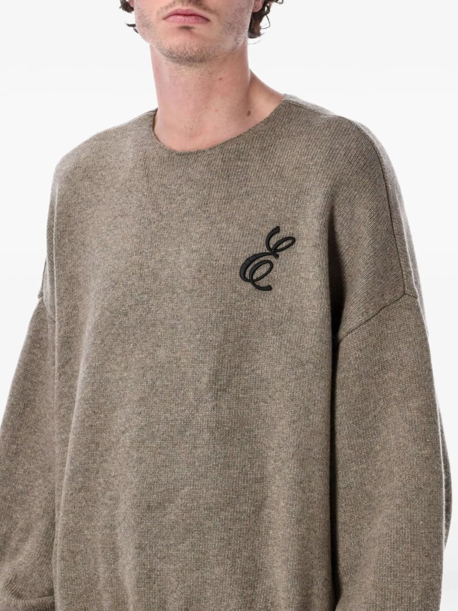 Essentials T-shirt con logo ricamato, view 2