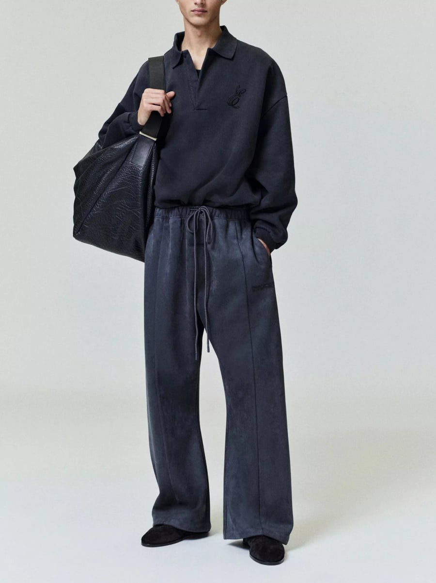 Essentials Polo in Pile Classico, view 5