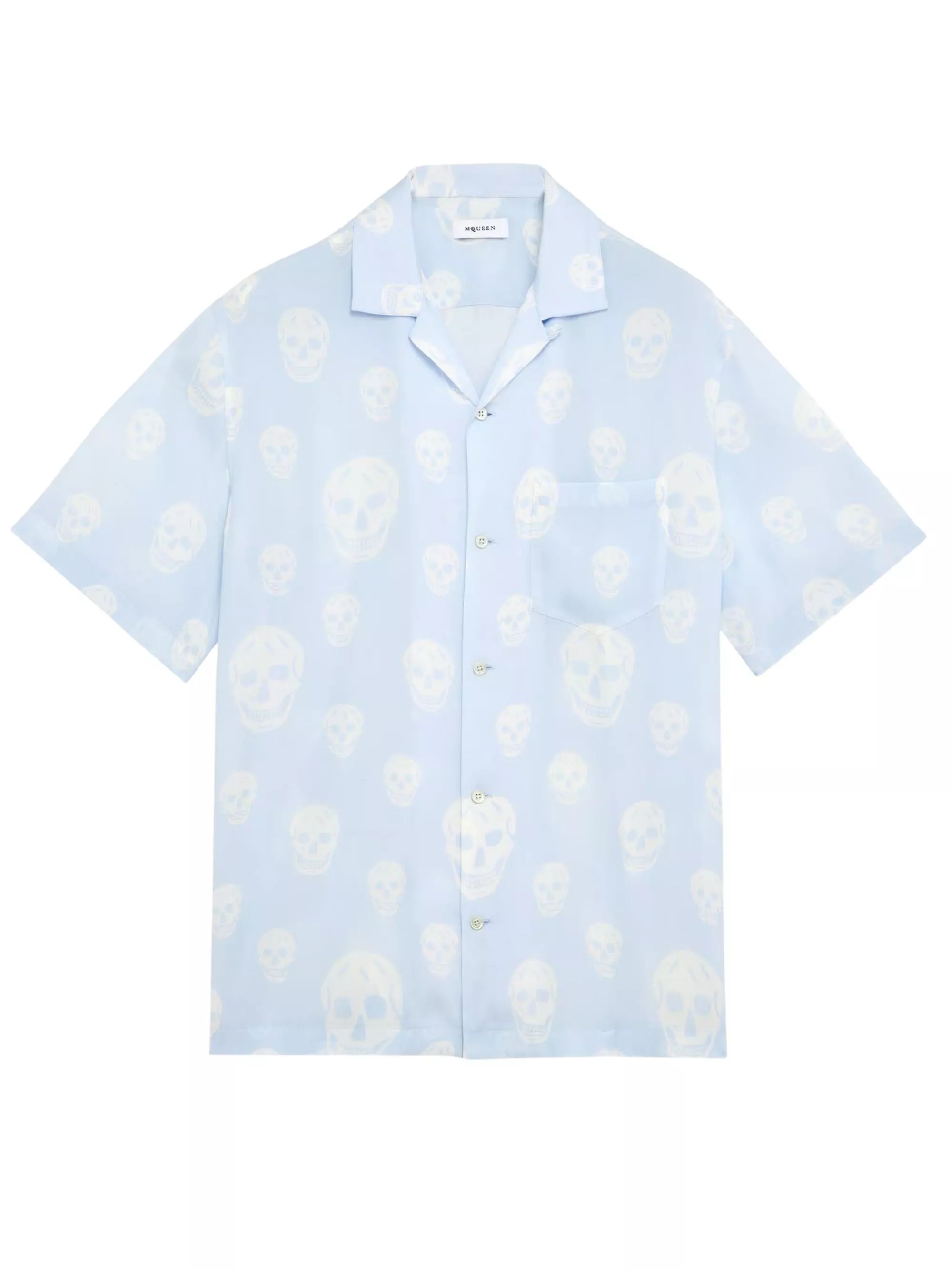 Alexander McQueen Camicia con Stampa Teschio