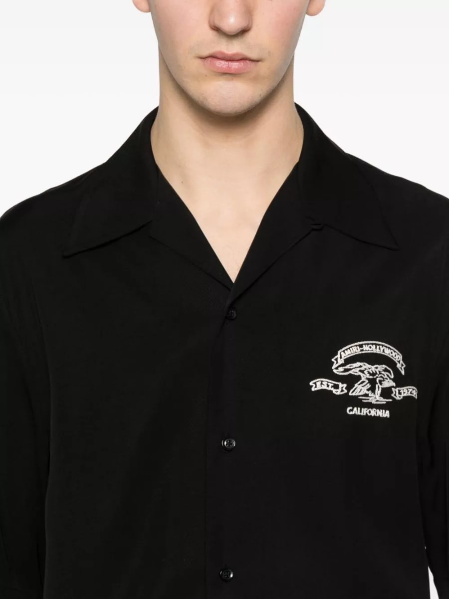 Amiri Eagle Camp Shirt, view 2