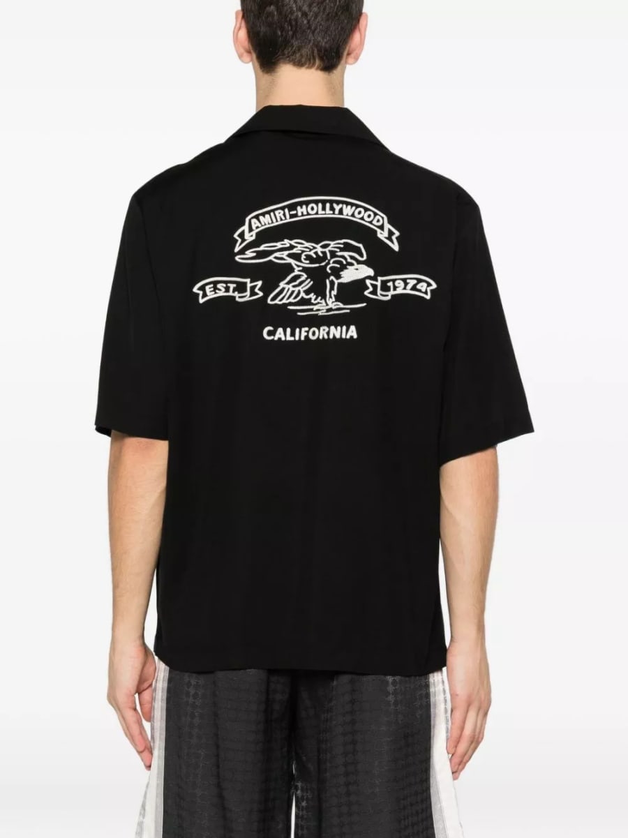 Amiri Eagle Camp Shirt, view 3
