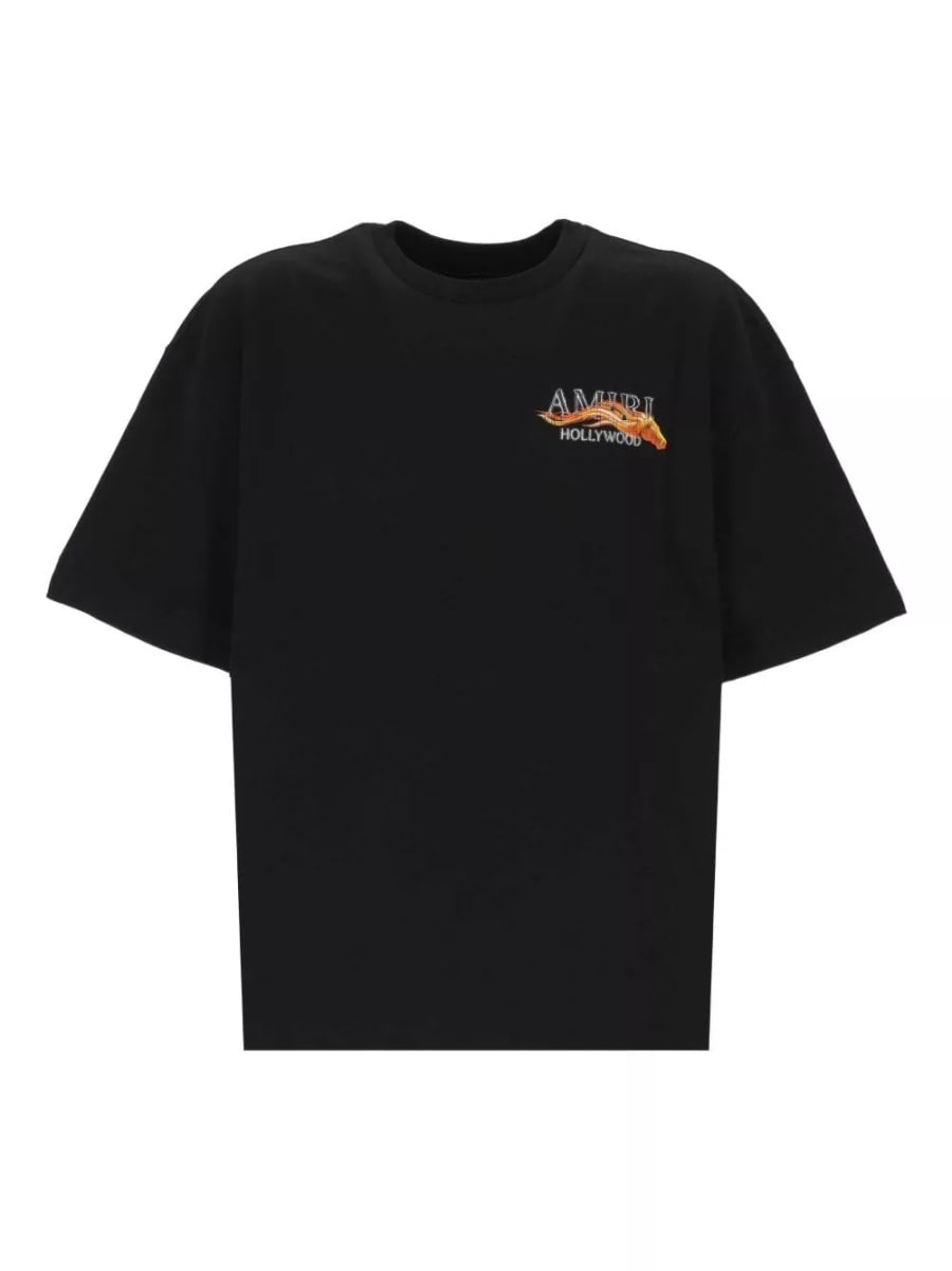 Amiri T-shirt con logo, view 5