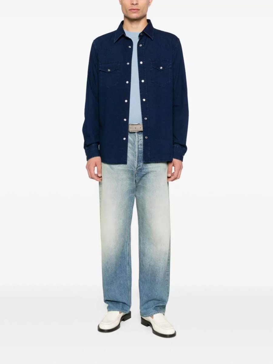 Tom Ford Camicia in cotone, view 3