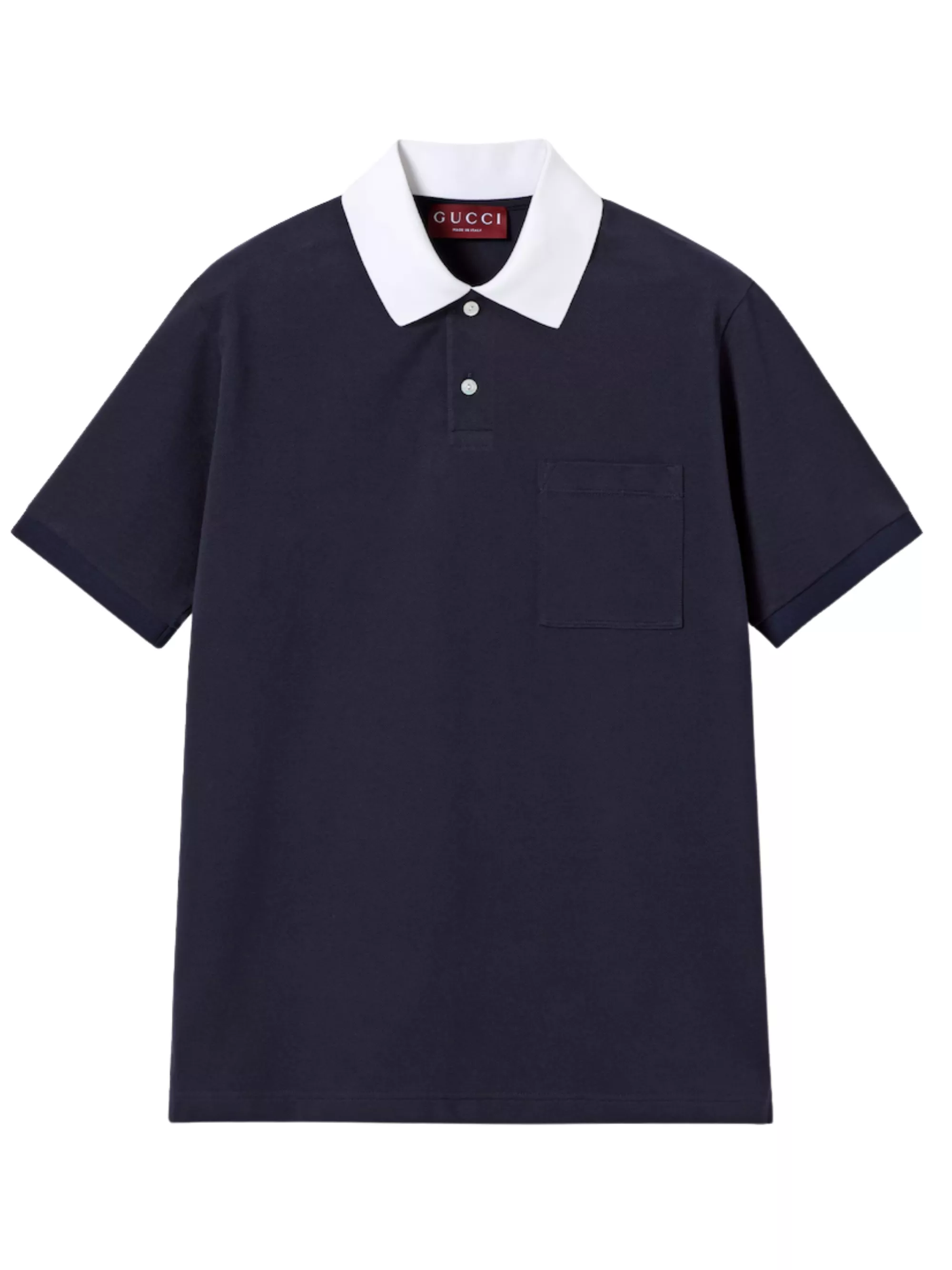 Gucci la polo in piqué di cotone elasticizzato