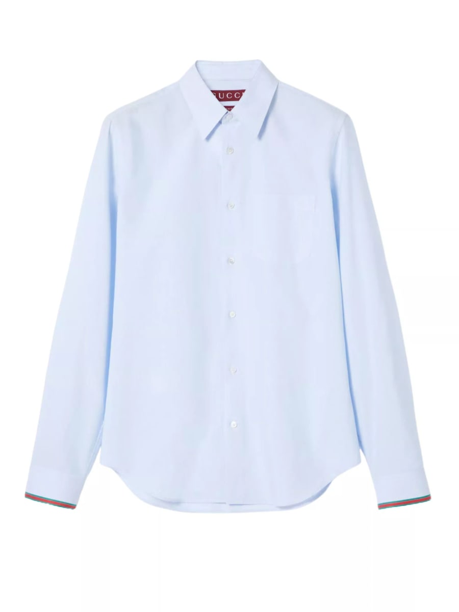 Gucci Camicia in cotone a righe