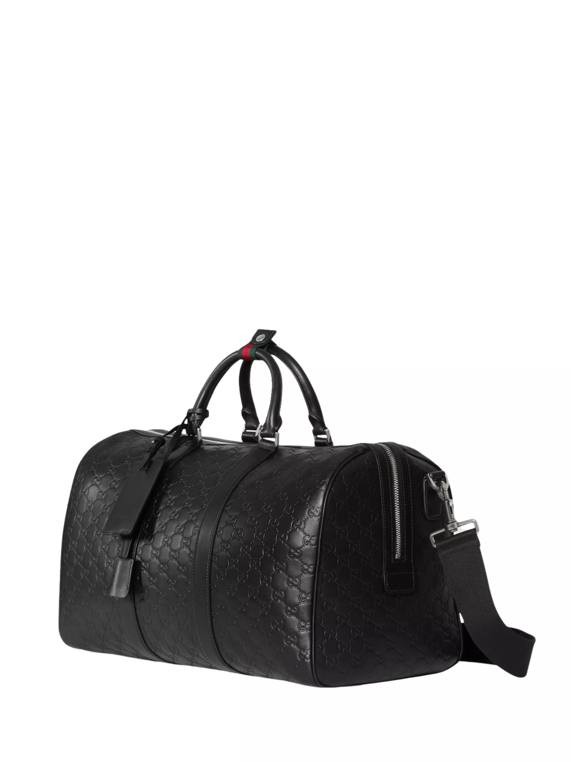 Gucci Borsa Duffel Medium GG Emblem, view 2