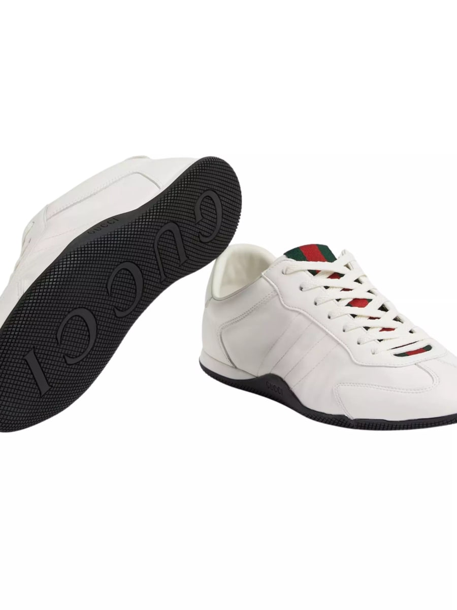 Gucci Sneakers in pelle, view 4