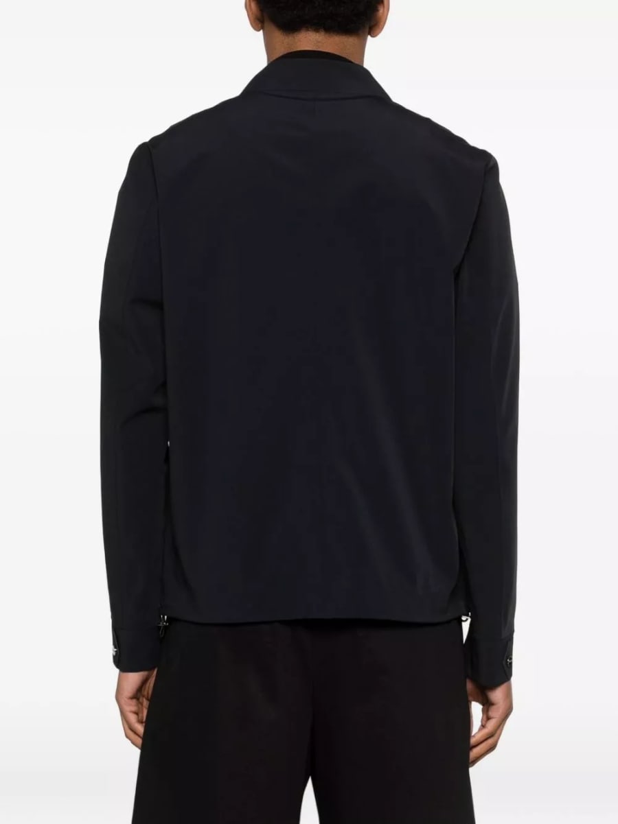 Herno Camicia overshirt in nylon, view 3