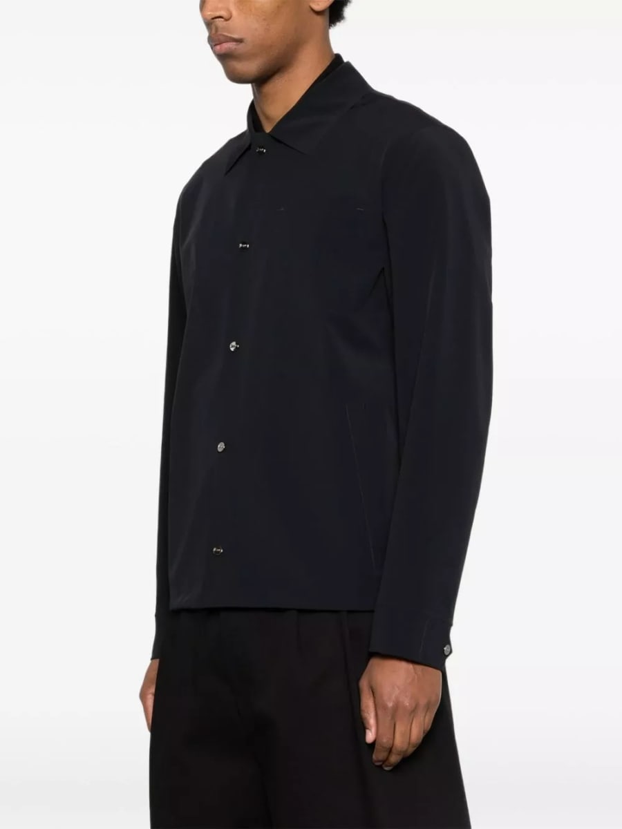Herno Camicia overshirt in nylon, view 5
