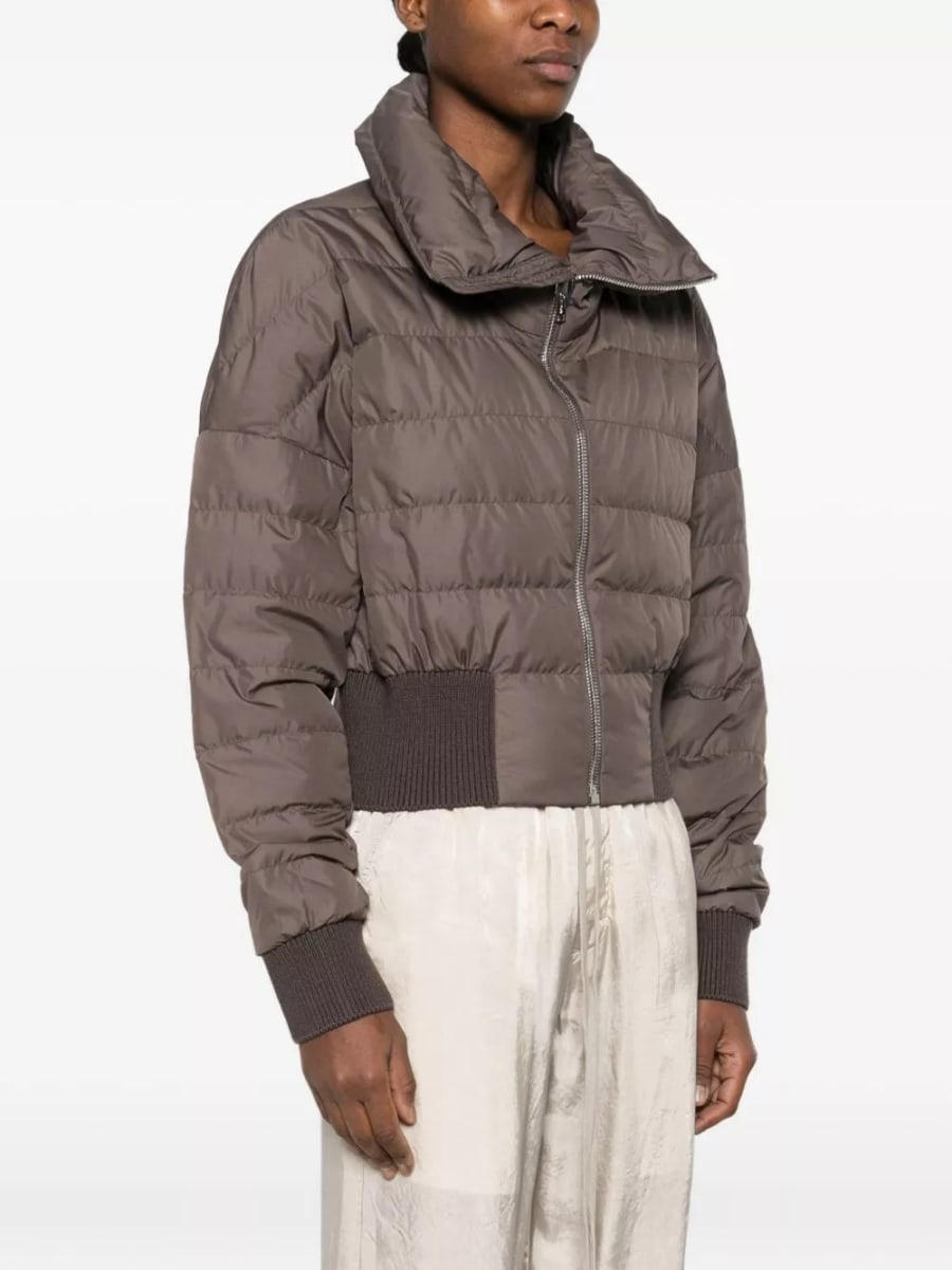 Moncler + rick owens Giacca blouson in nylon, view 4