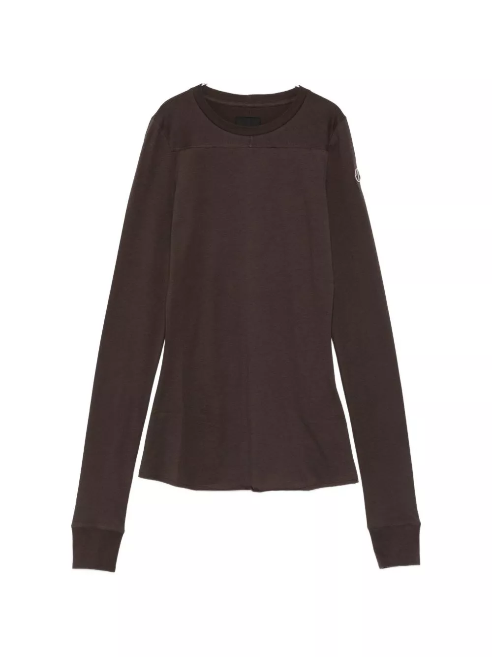 Moncler + rick owens Maglione in cotone con scollo rotondo