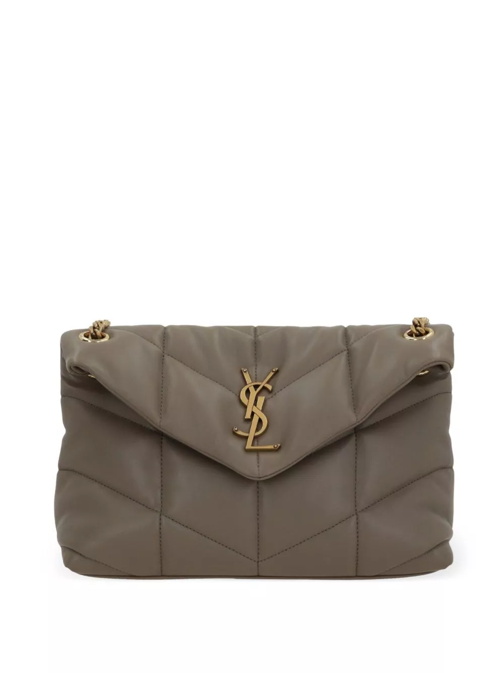 Saint Laurent Borsa a spalla in pelle Puffer piccola