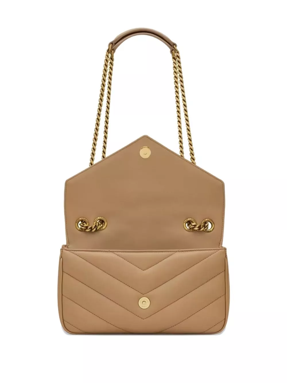 Saint Laurent Borsa a spalla Loulou in pelle piccola, view 2