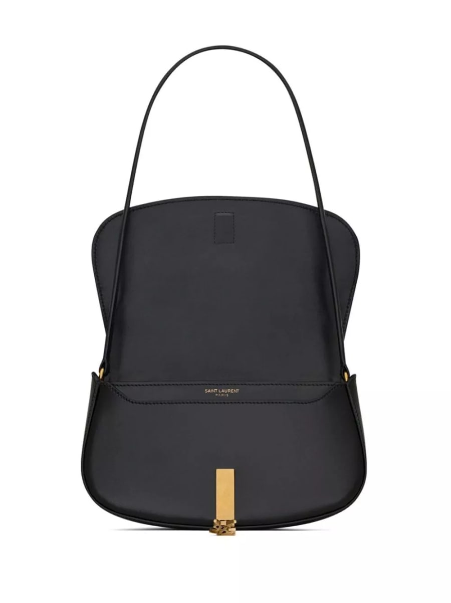 Saint Laurent Borsa a spalla in pelle Demi Lune, view 2