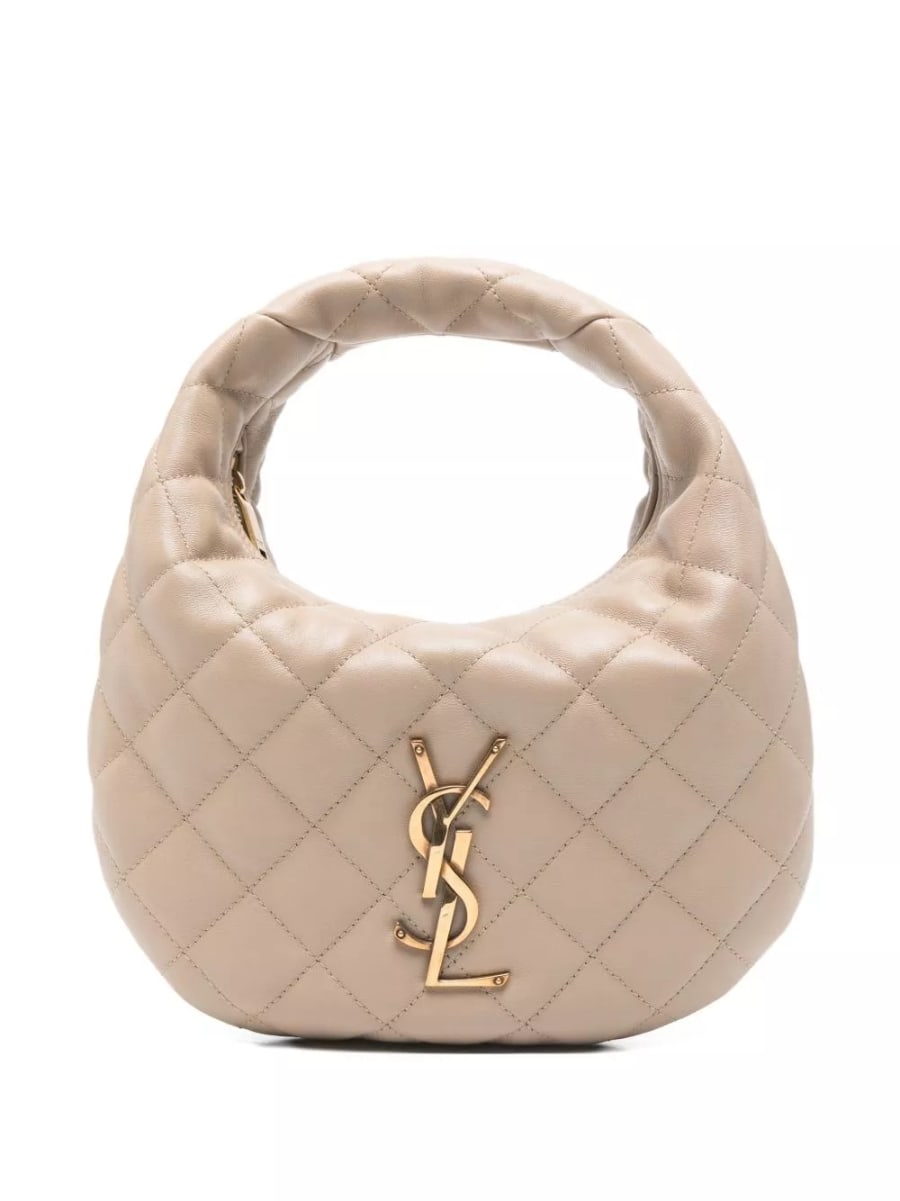 Saint Laurent Borsa hobo in pelle Icarino