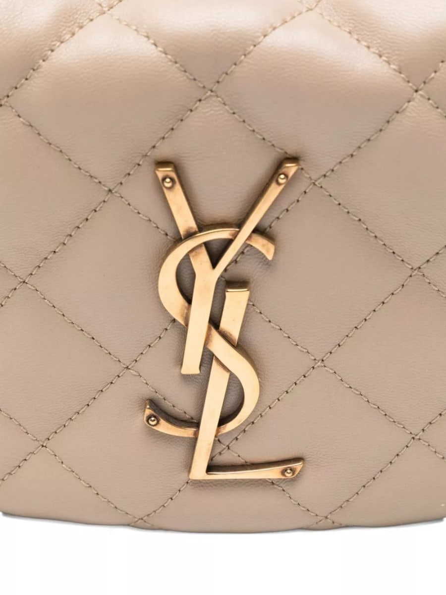 Saint Laurent Borsa hobo in pelle Icarino, view 2