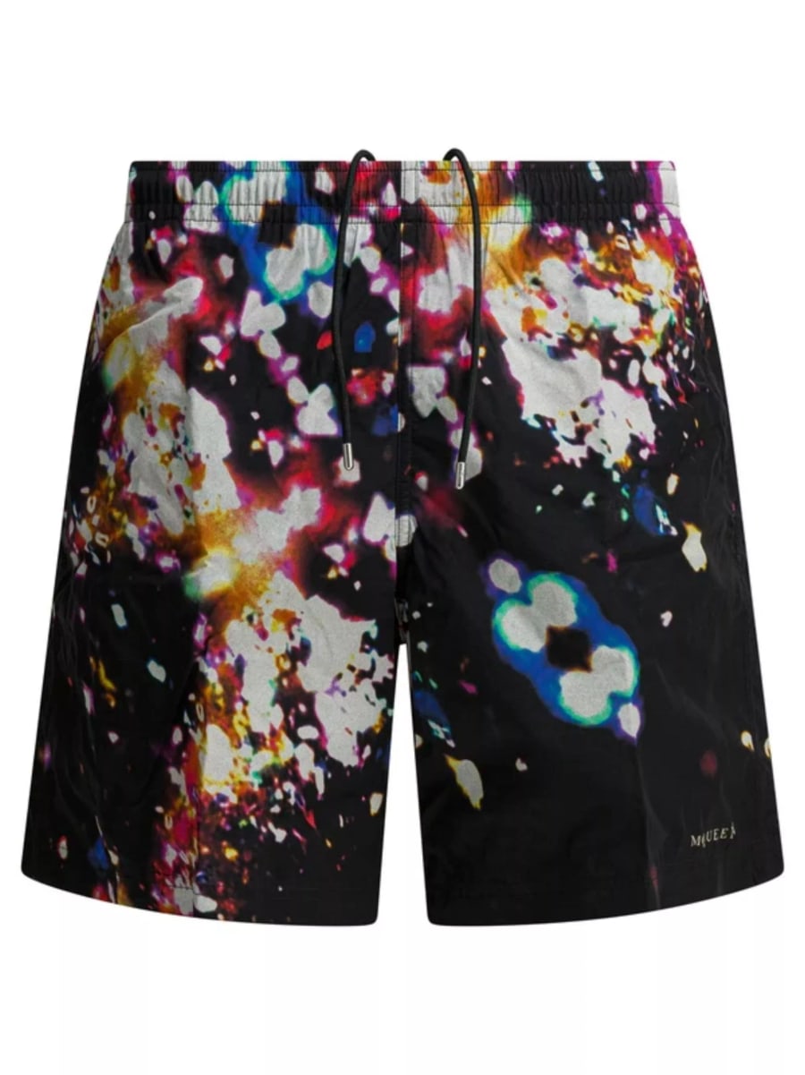 Alexander McQueen Shorts Sea