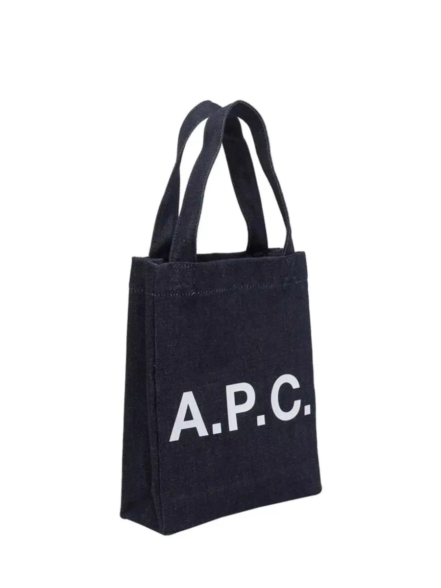 A.P.C. Borsa shopping in cotone, view 2