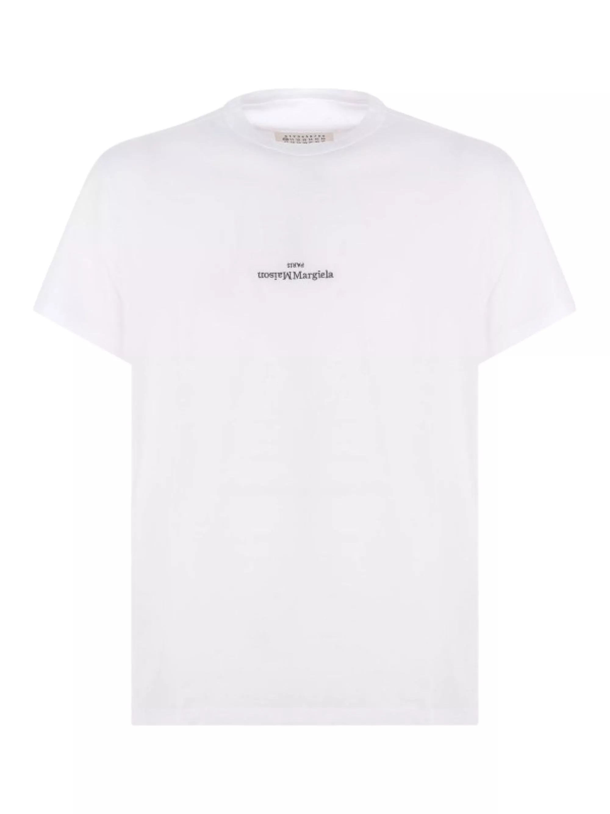 Maison Margiela T-shirt in cotone con logo