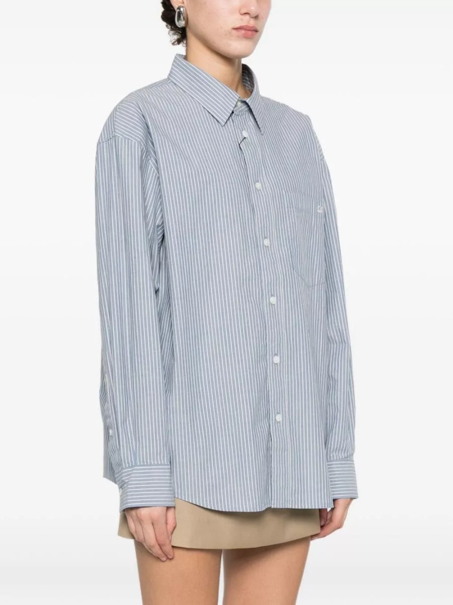 Dunst Camicia in cotone a righe, view 3