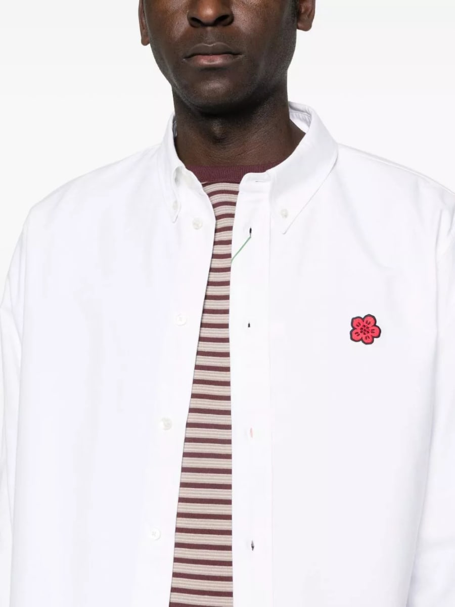 Kenzo Camicia in cotone Boke Flower, view 4