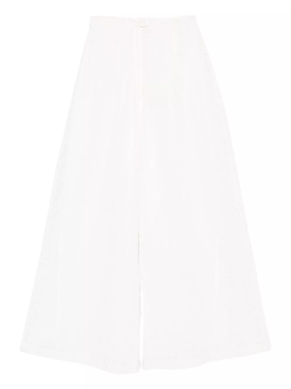 Forte_Forte Pantaloni in cotone ricamato
