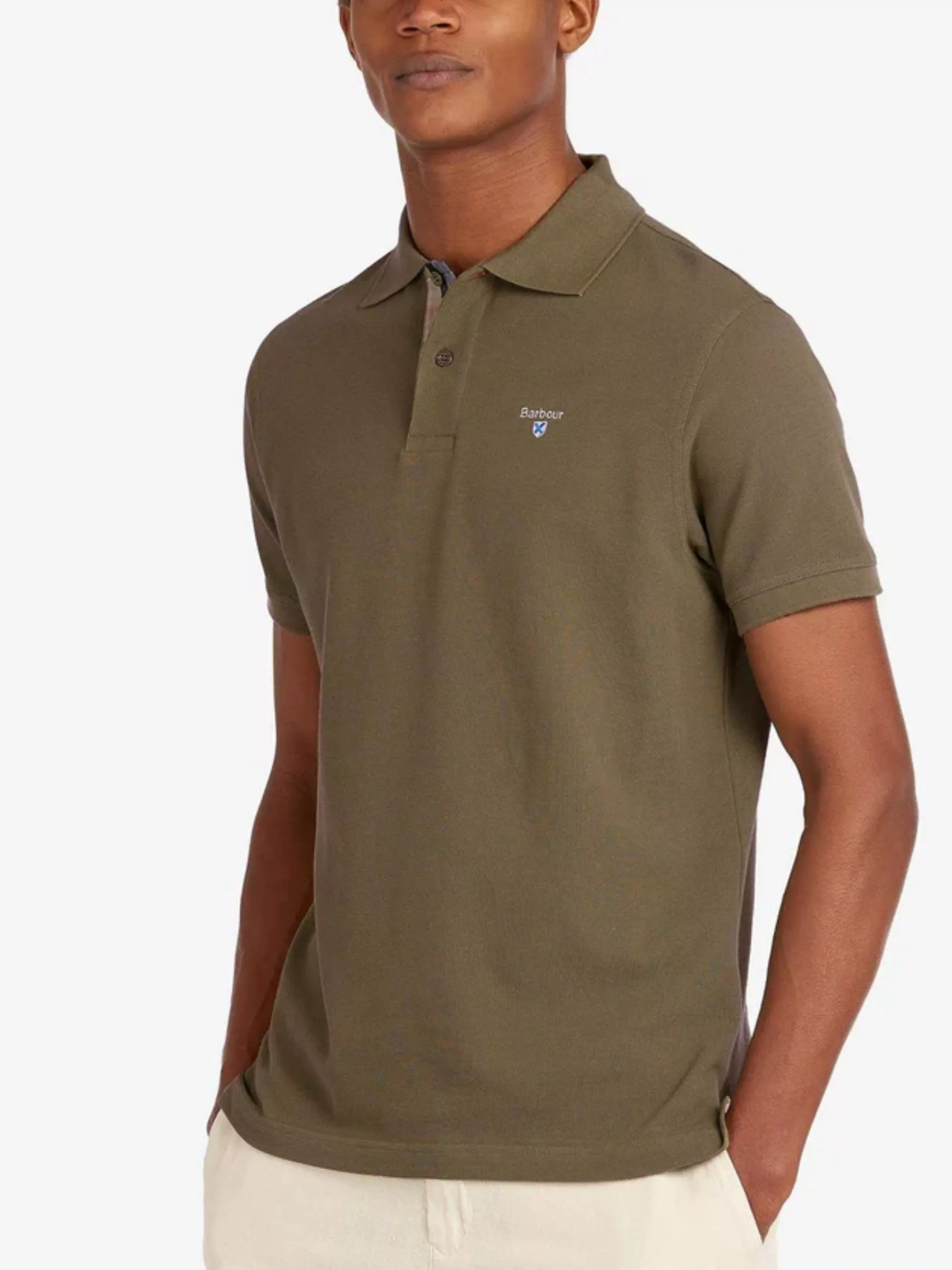 Barbour Polo in Piquet Tartan, view 2