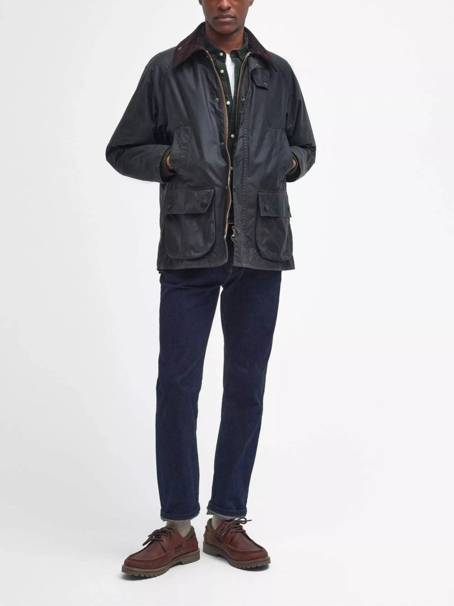 Barbour Giacca Bedale Wax, view 7