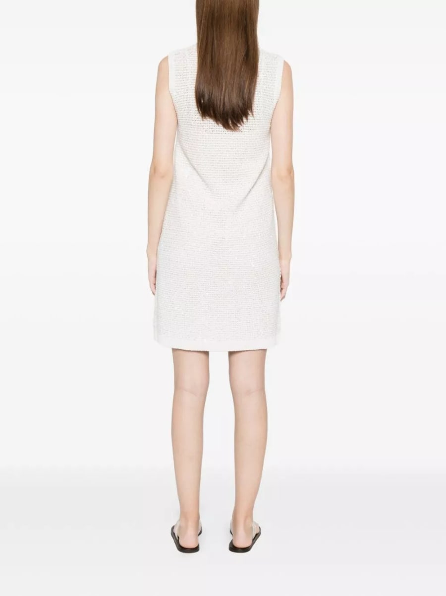 Fabiana Filippi Abito mini in cotone, view 4