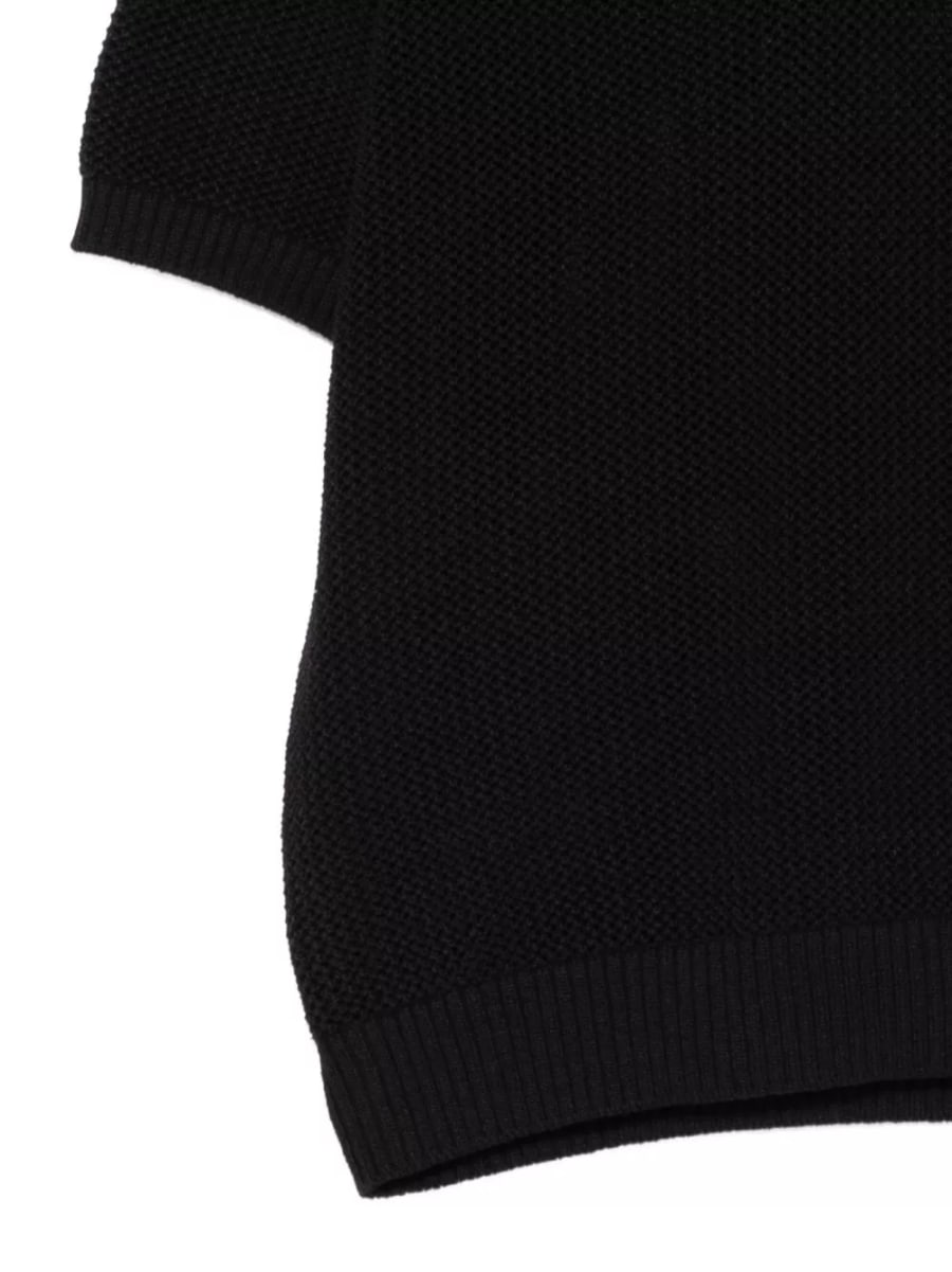 Dunst la polo in cotone e lino, view 3