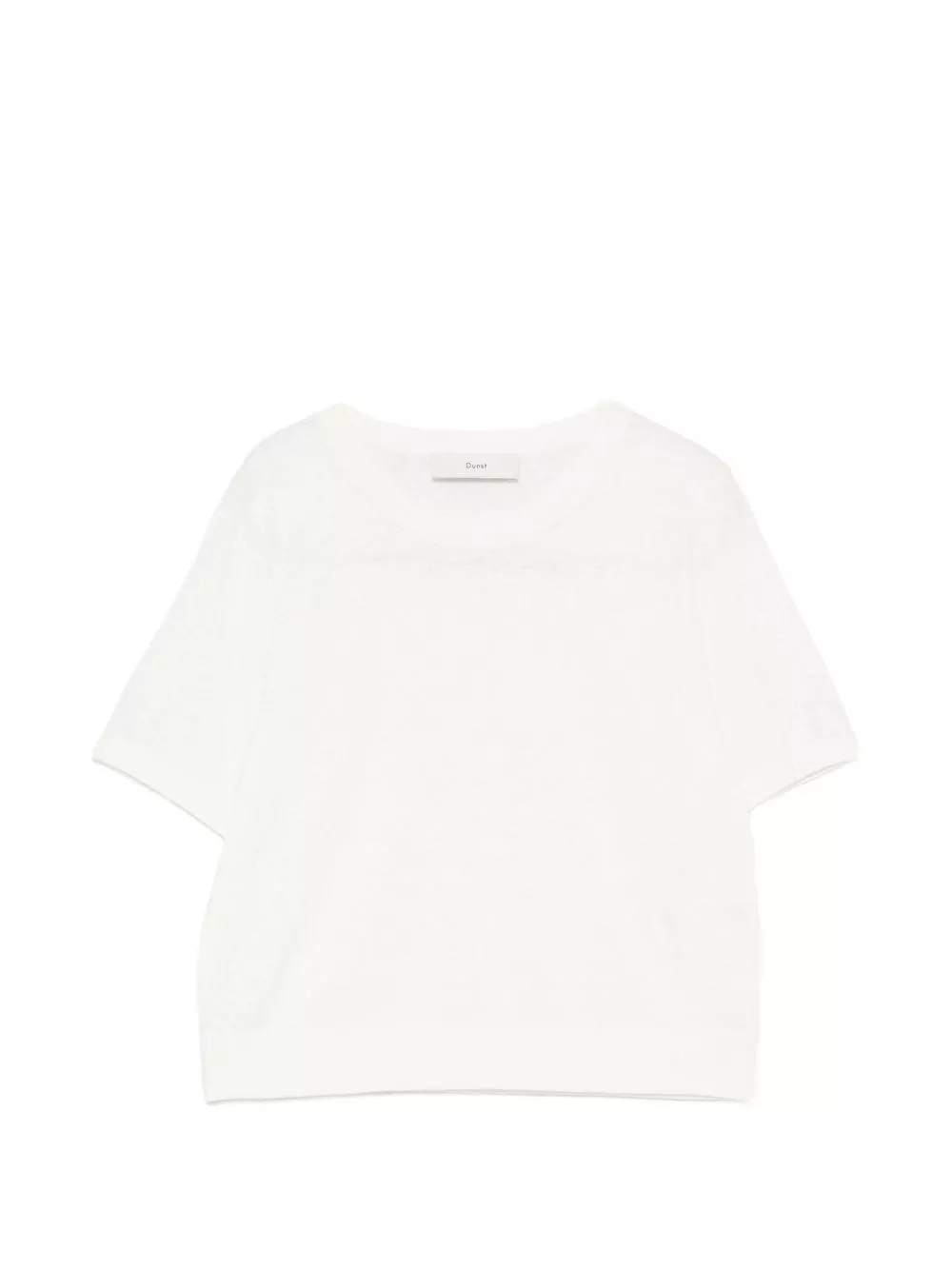 Dunst T-shirt in cotone e lino