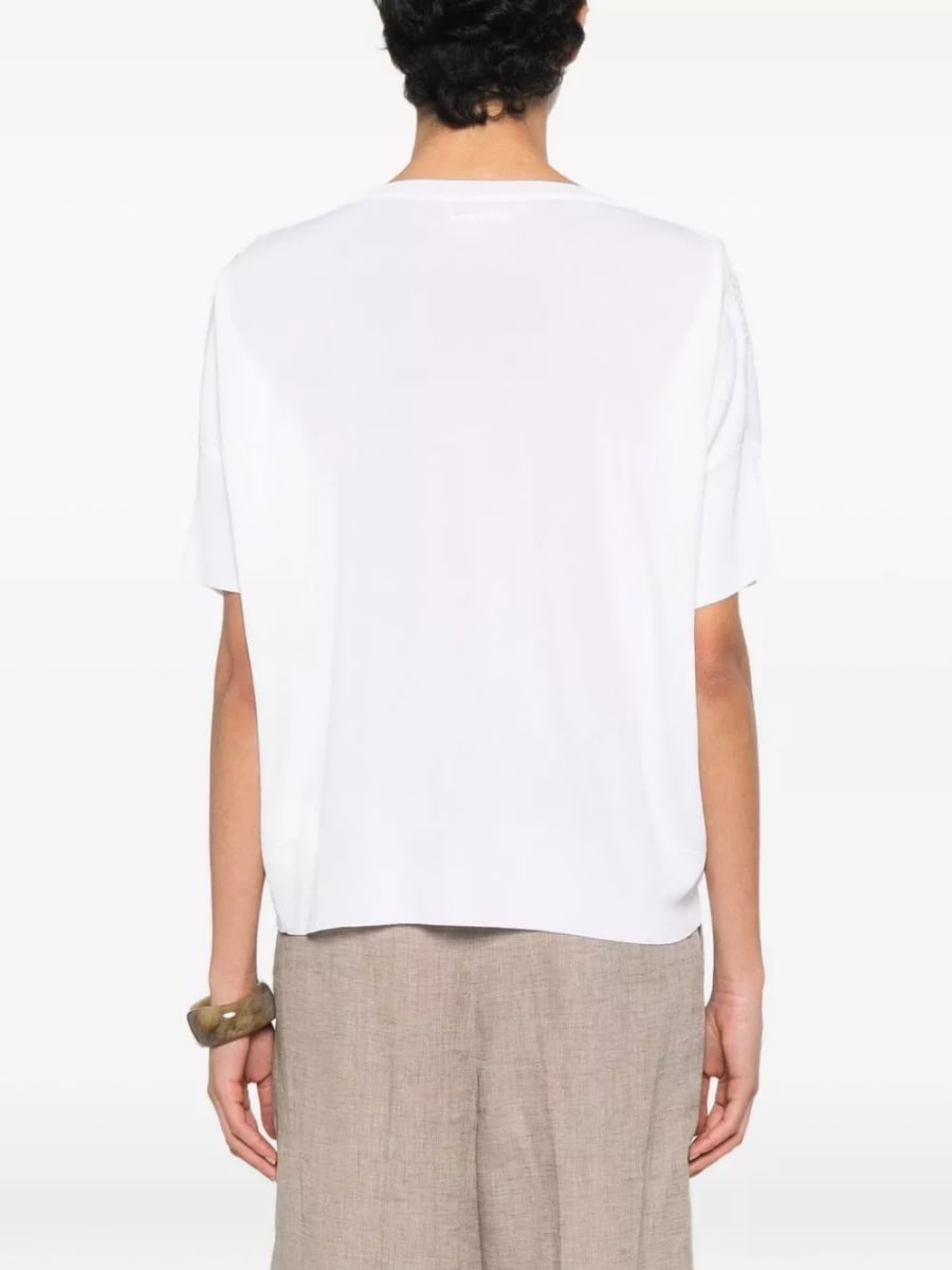 Ermanno T-shirt in cotone, view 3