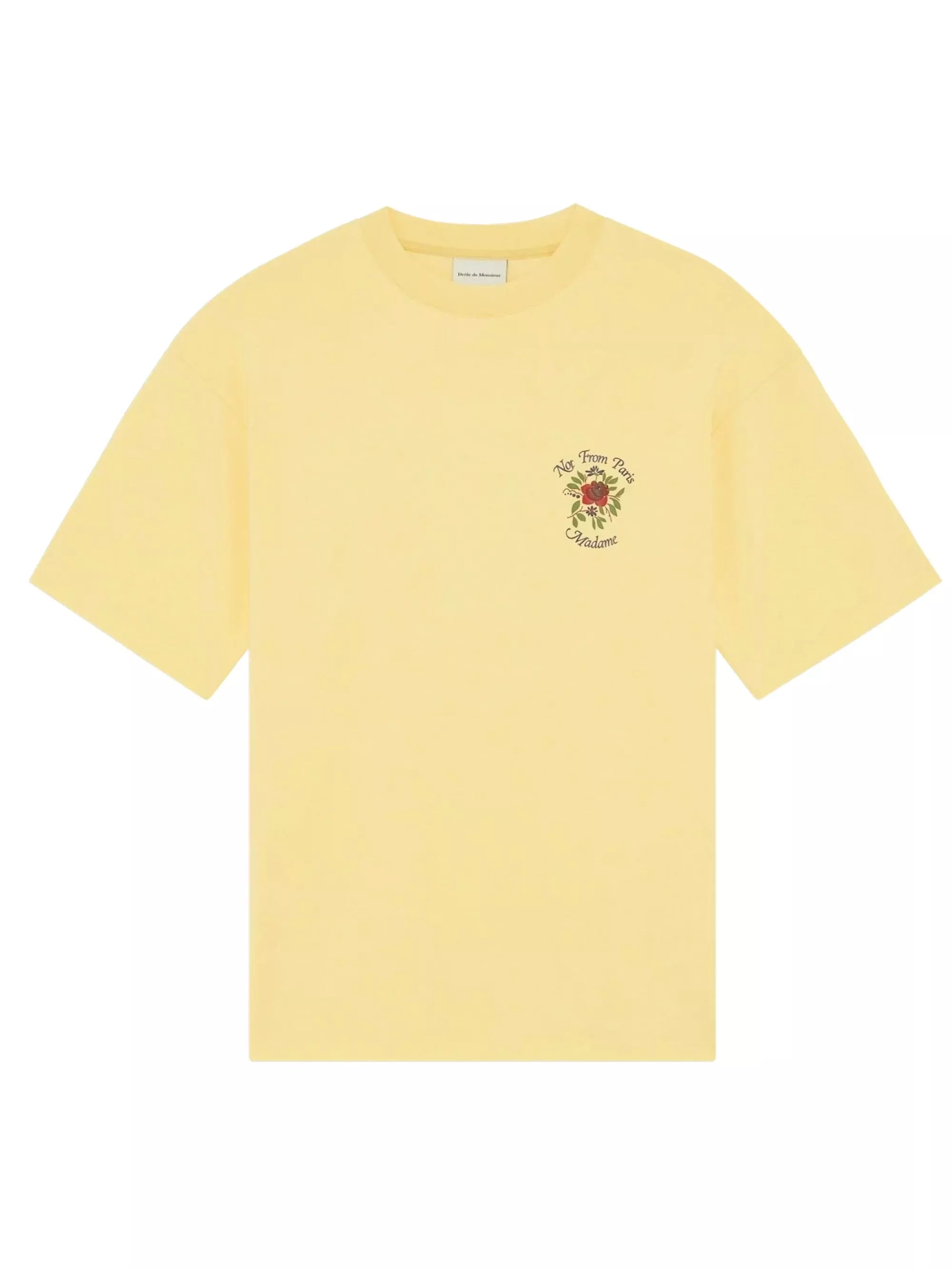 Drole de monsieur T-shirt con Slogan Rose