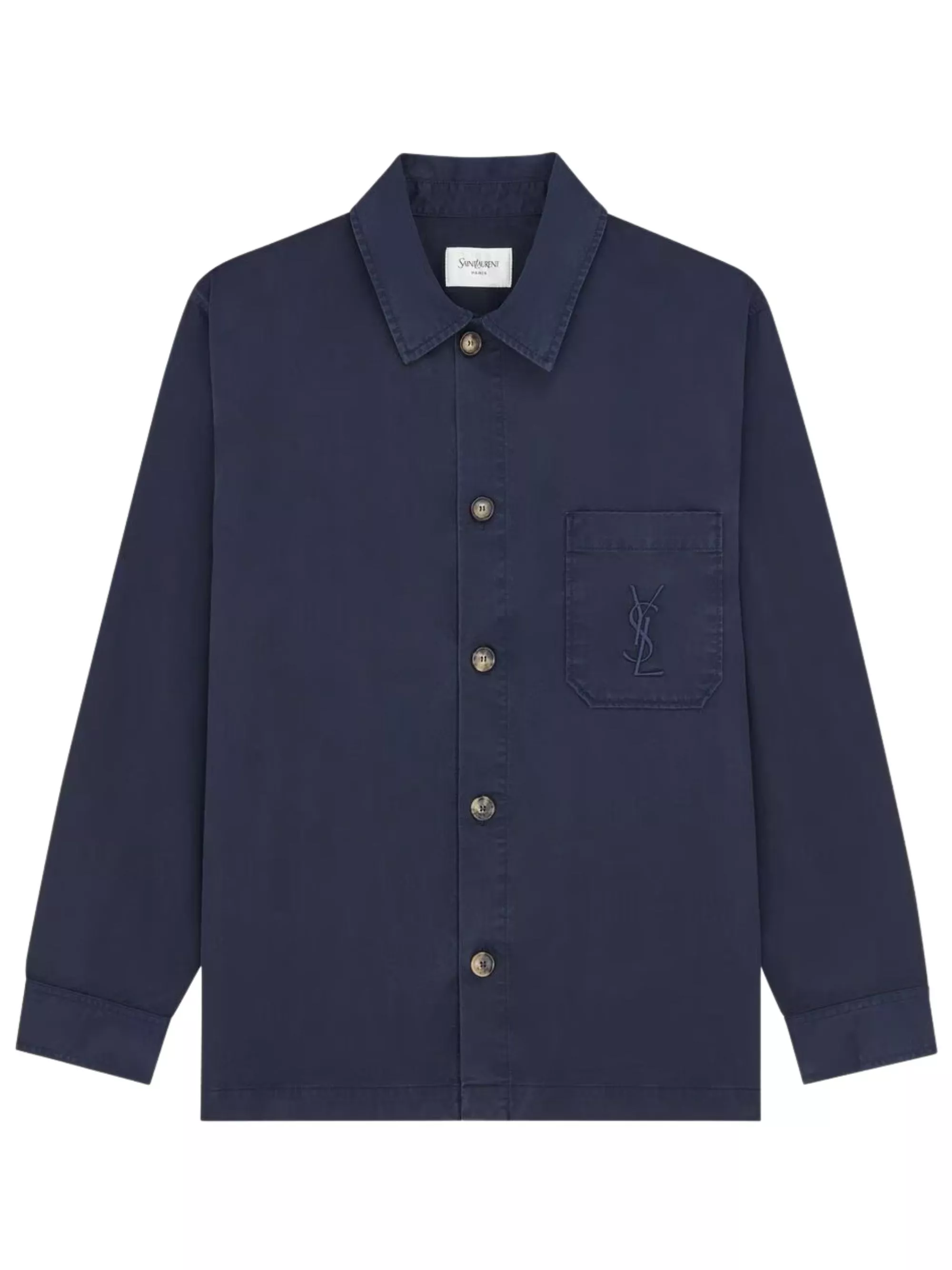 Saint Laurent Camicia overshirt in cotone