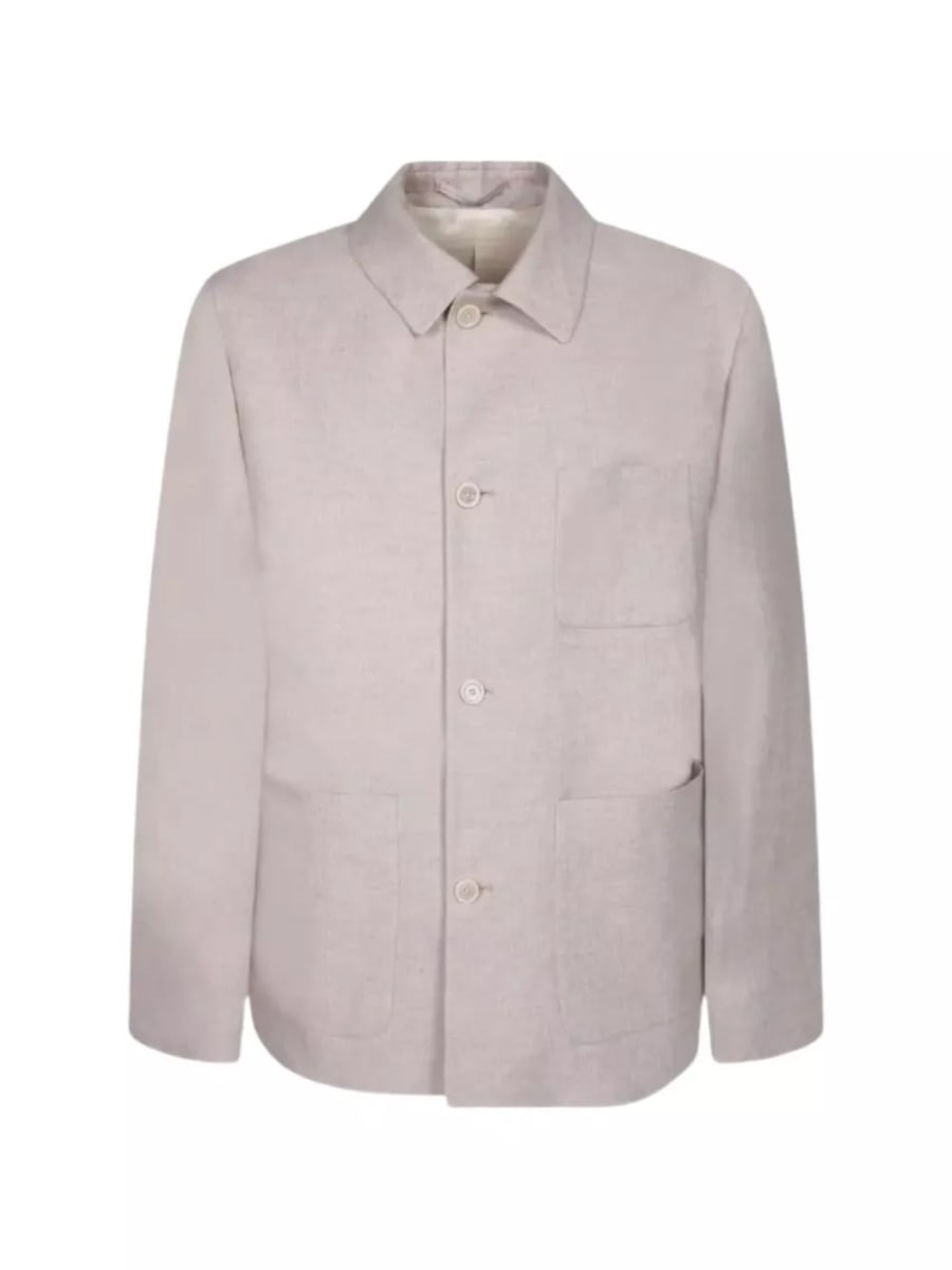 Lardini Camicia con tasca, view 4