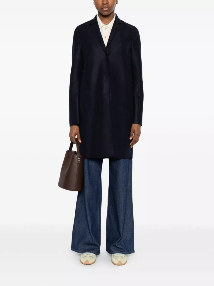 Harris wharf london Cappotto in lana, view 2