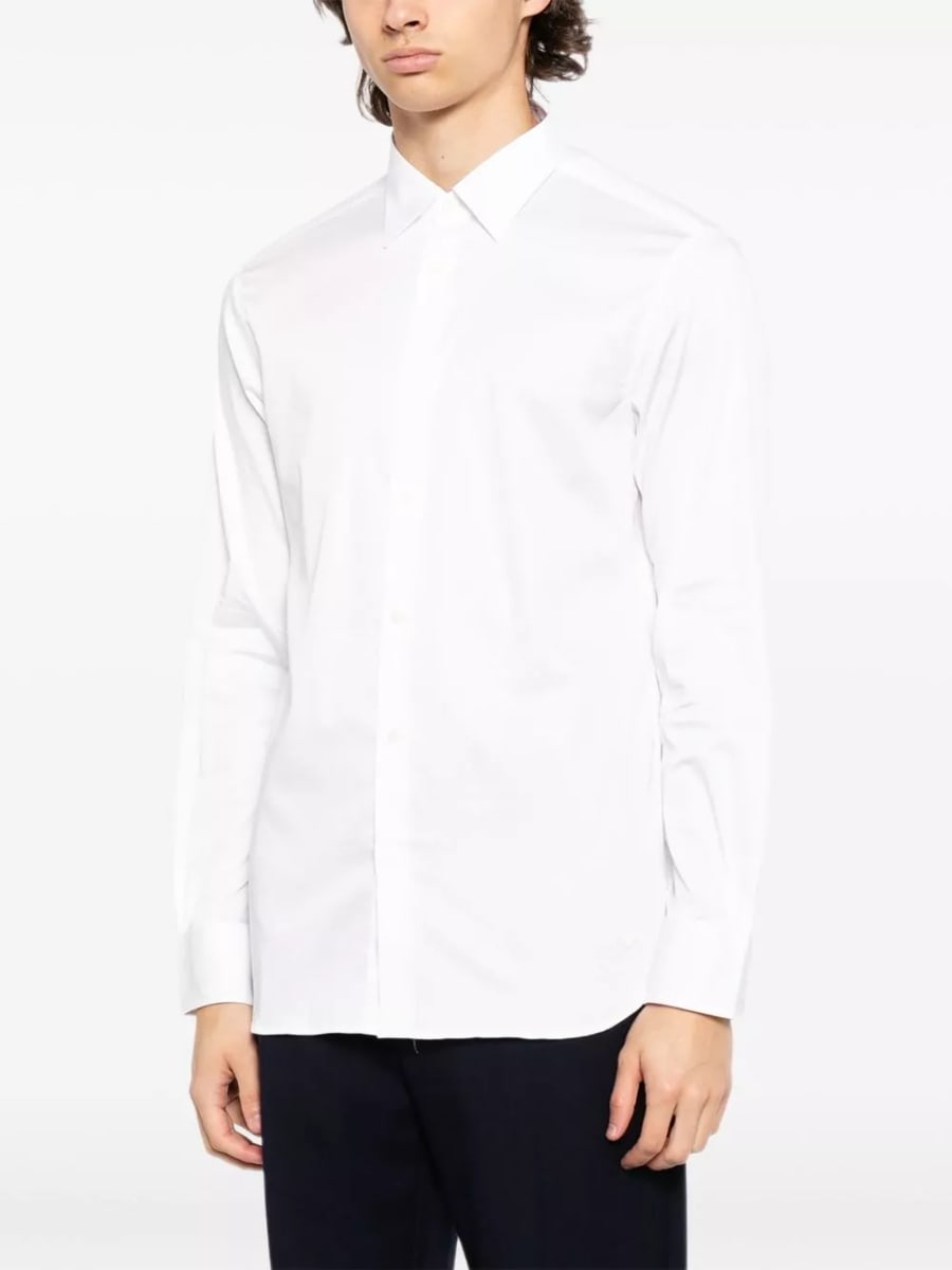 Emporio Armani Camicia in cotone, view 4