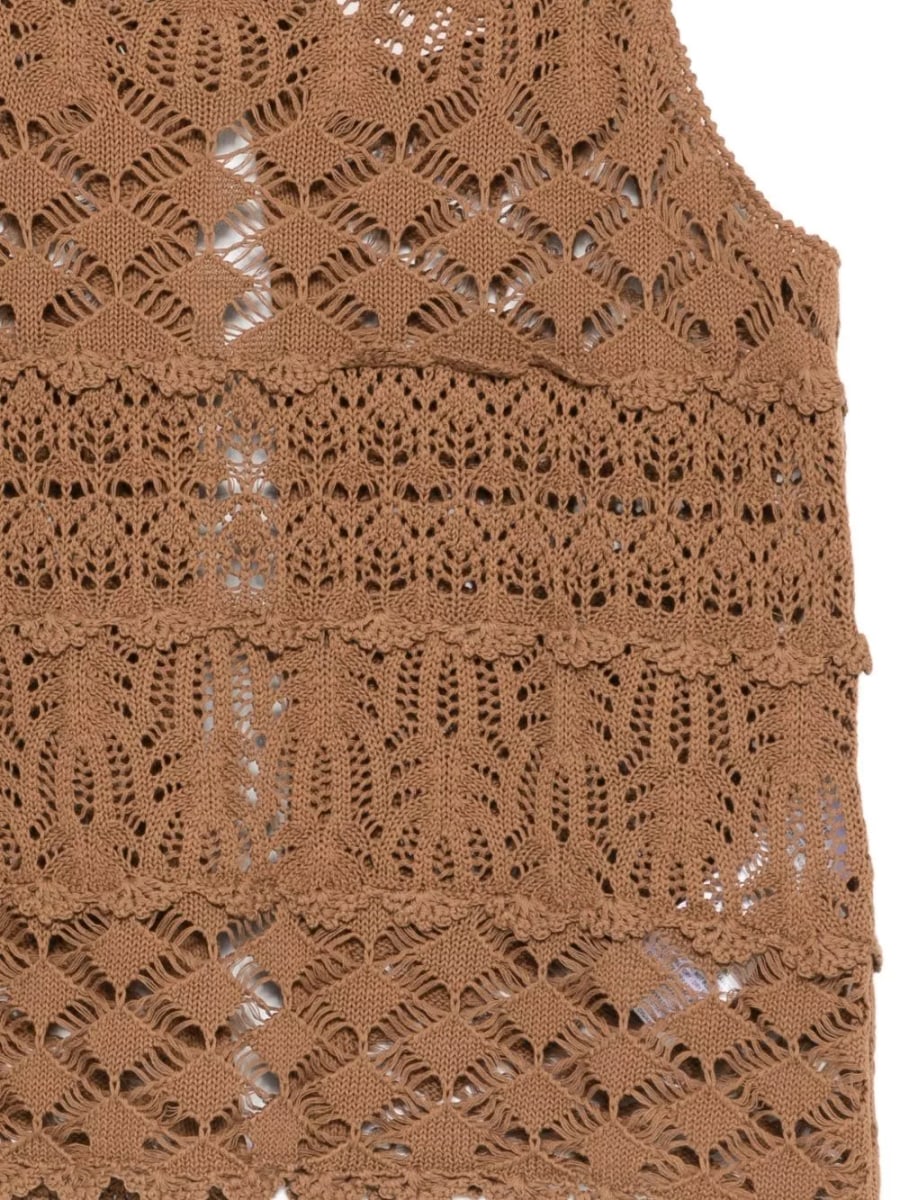 Semicouture top in cotone Shelley, view 2