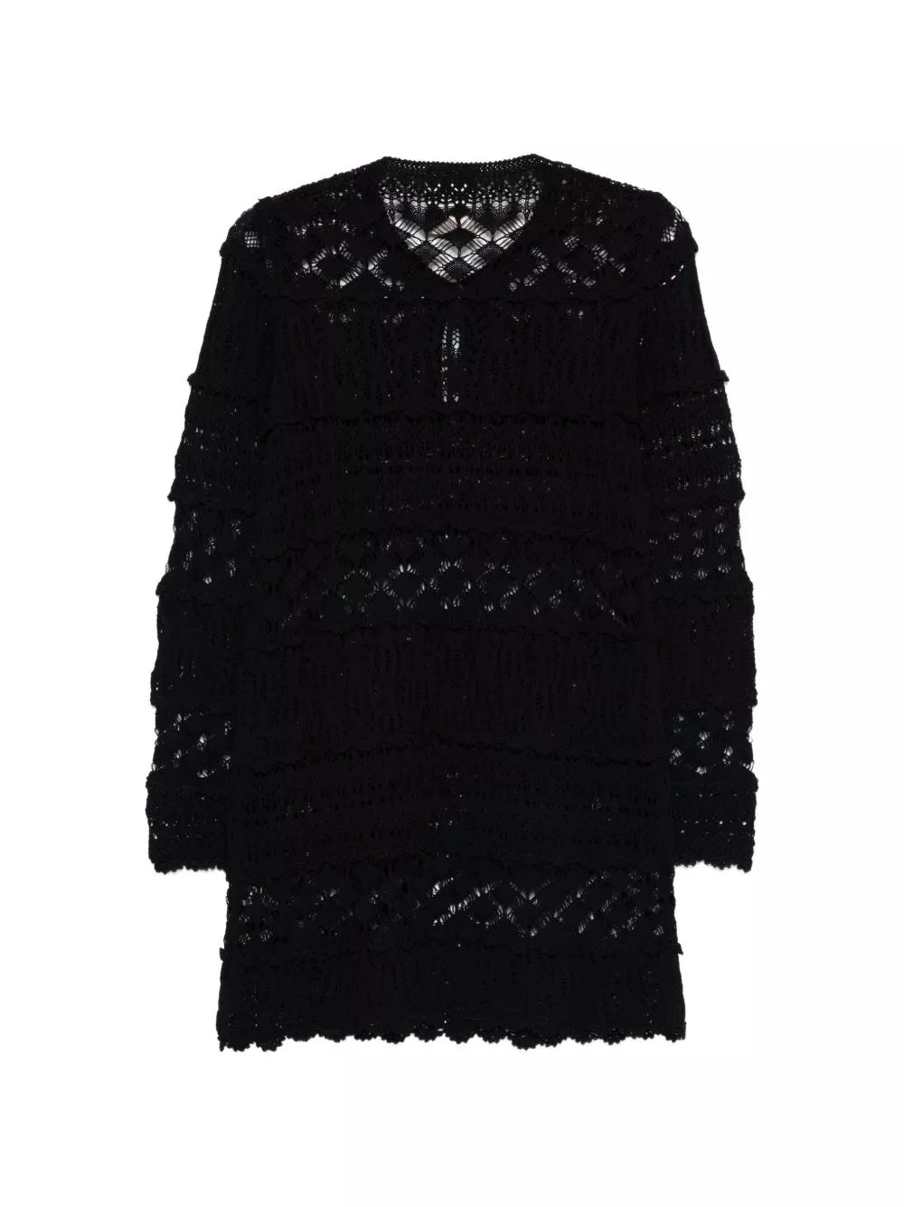 Semicouture Abito mini in cotone Alvina, view 2