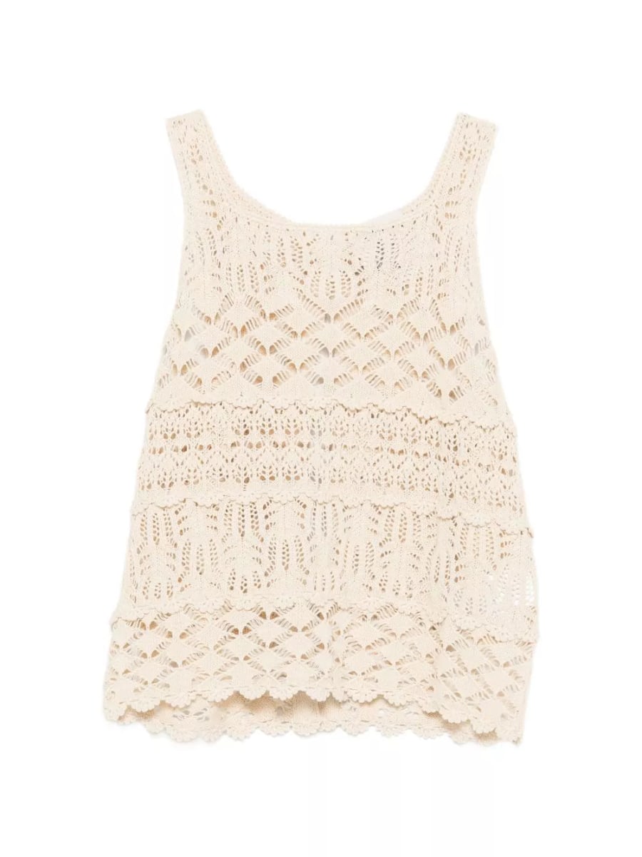 Semicouture Top in cotone Shelley