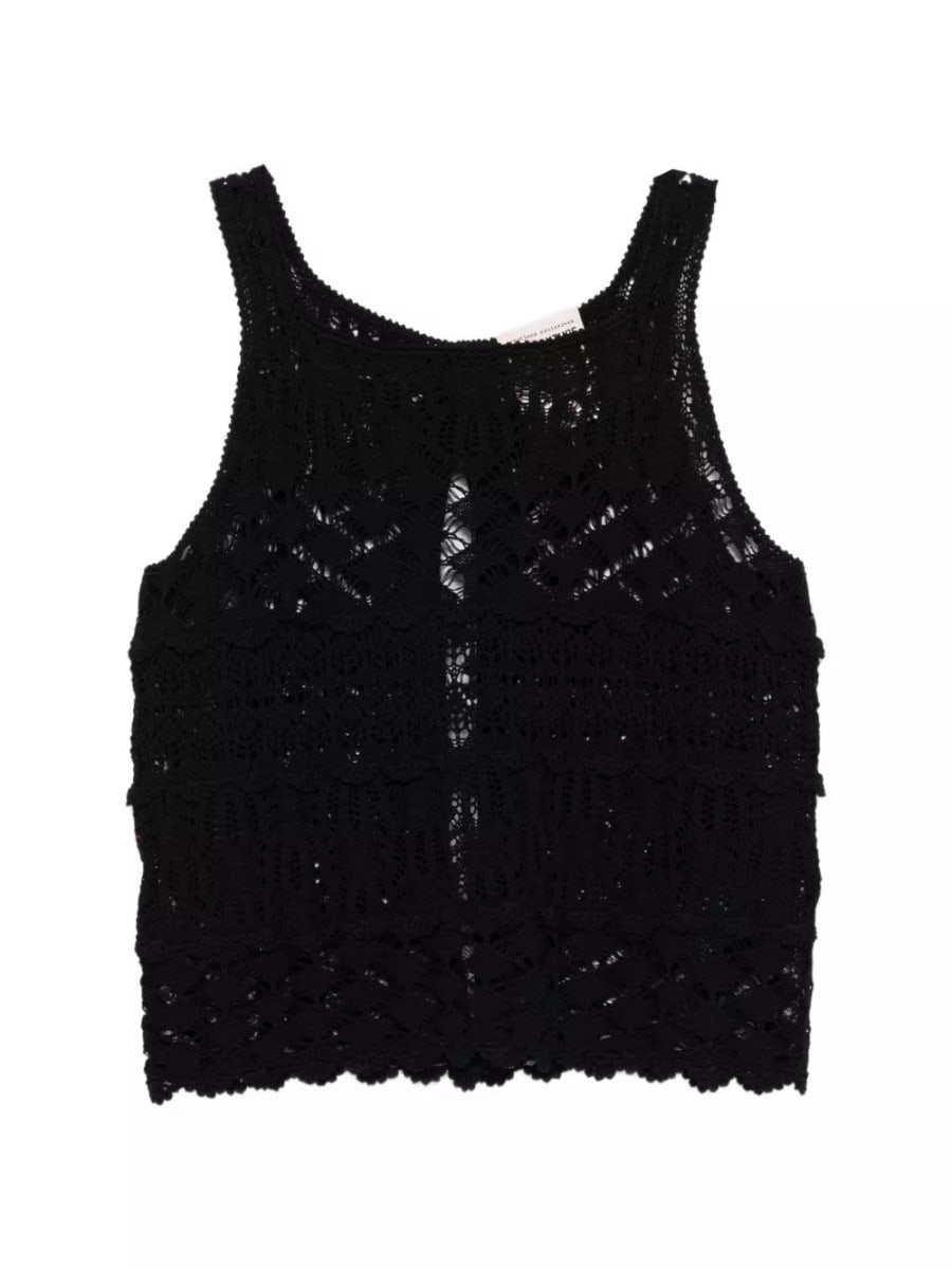 Semicouture top in cotone Shelley