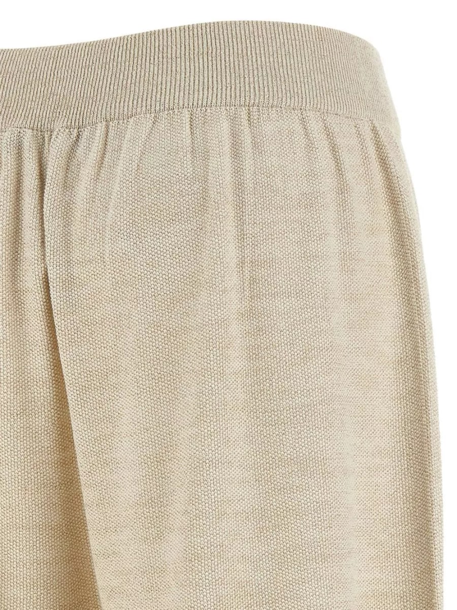 Fabiana Filippi Pantaloni in cotone a gamba larga, view 4