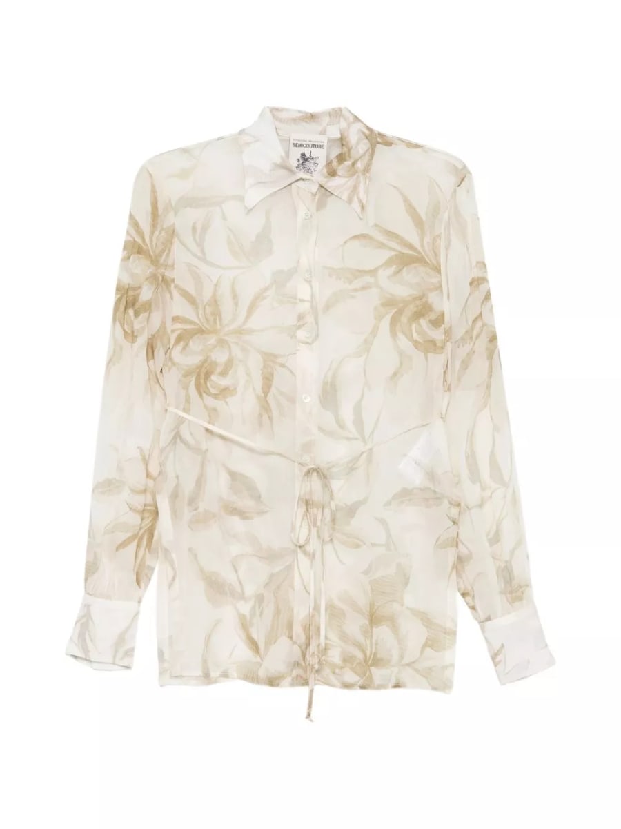 Semicouture Camicia stampata Juana