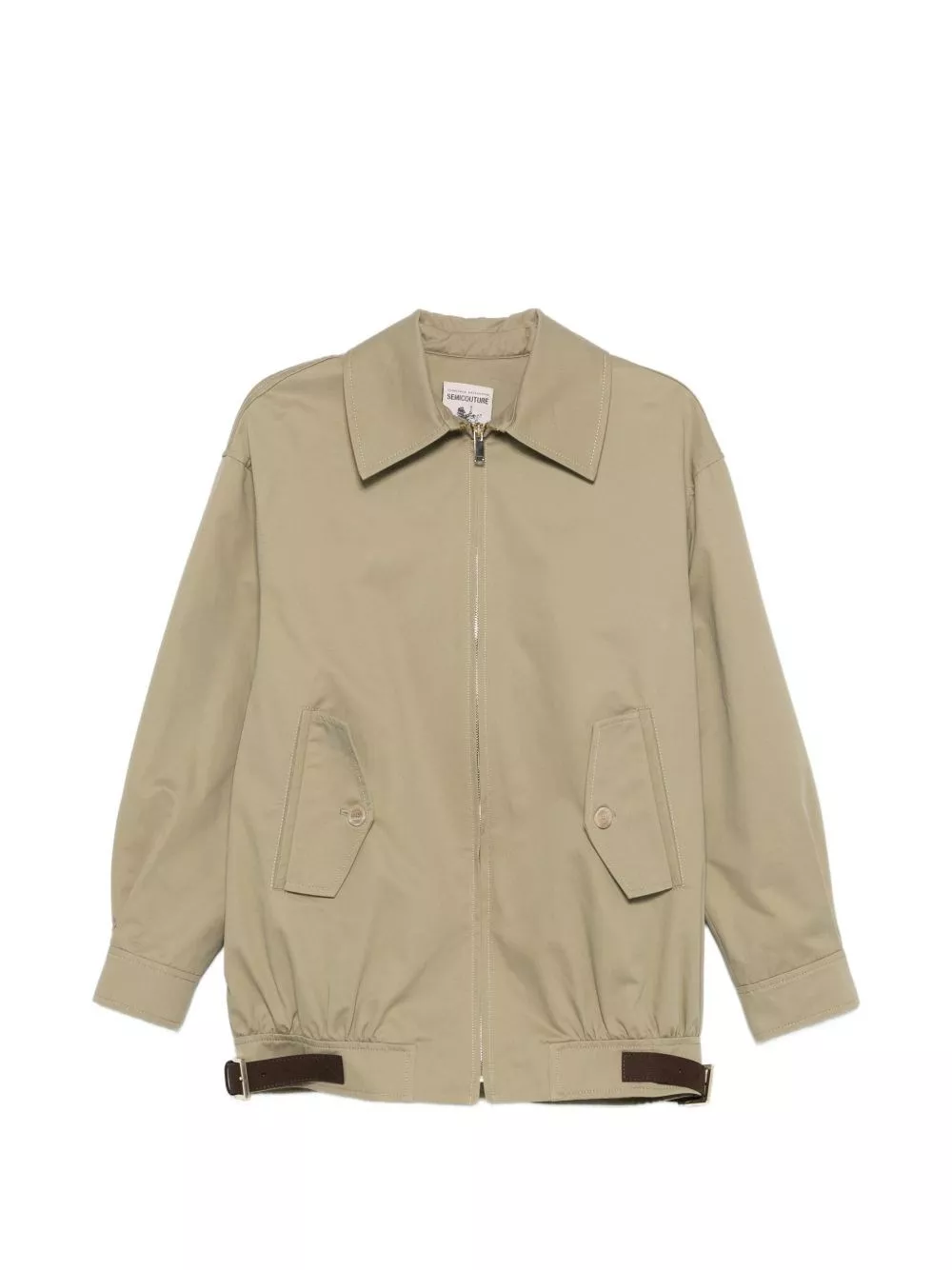 Semicouture Giacca bomber in cotone Nives