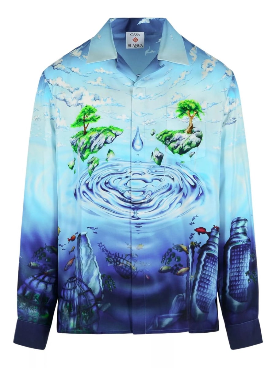 Casablanca Camicia in seta