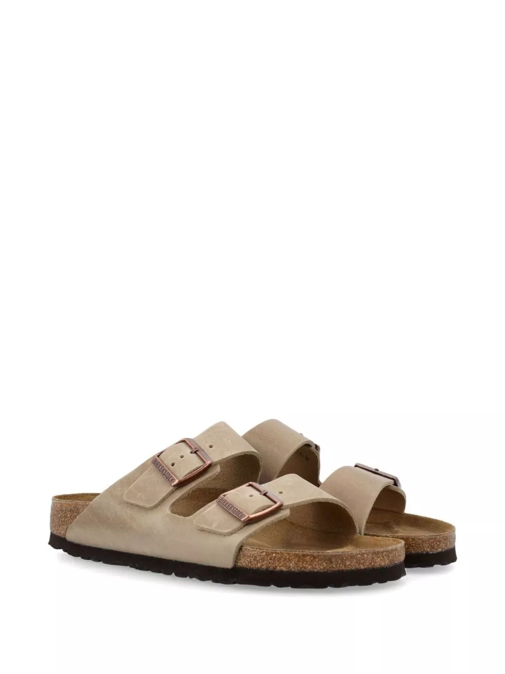 Birkenstock Sandali in pelle oliata Arizona, view 2