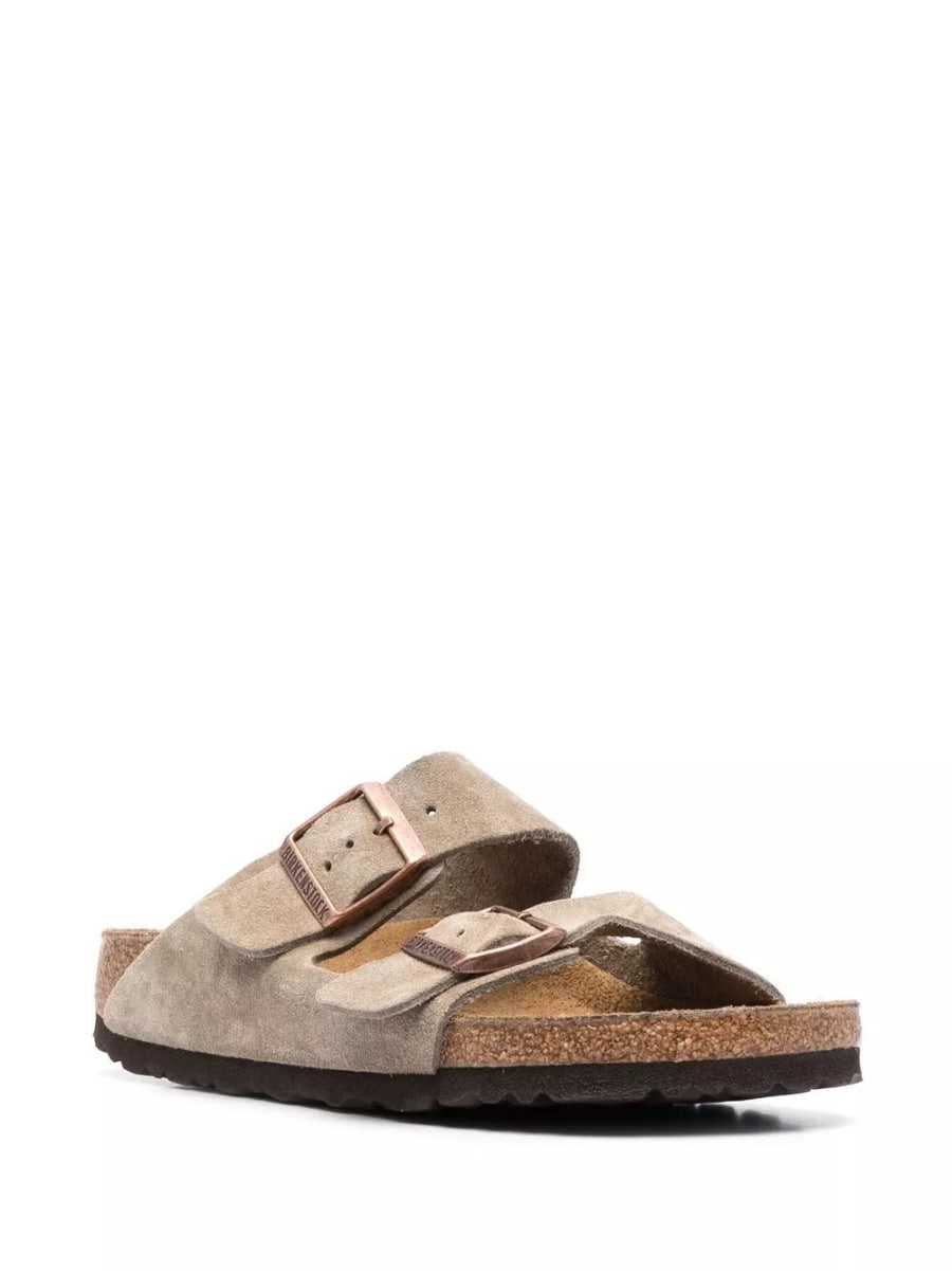 Birkenstock Sandali in pelle scamosciata Arizona, view 3