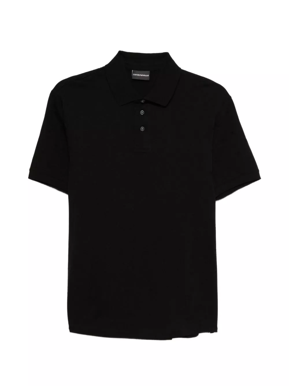 Emporio Armani la polo in cotone con logo