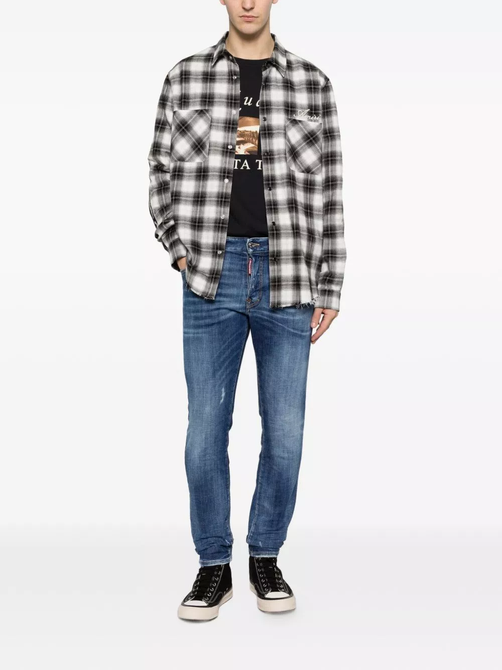 Dsquared2 Jeans in cotone, view 2